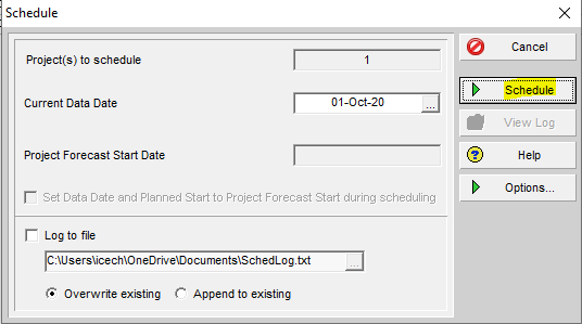 05_Re-Schedule Project