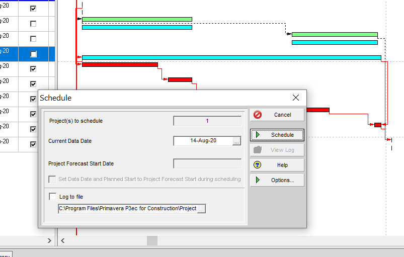 Agile Schedule through Primavera 