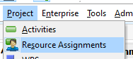 resource assignments