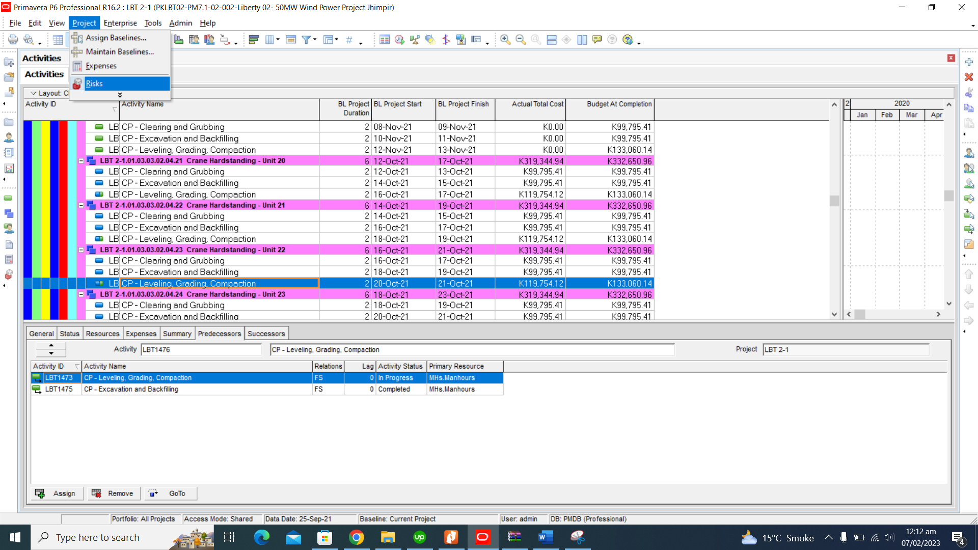 Primavera P6 Vs MS Project Construction Scheduling Software