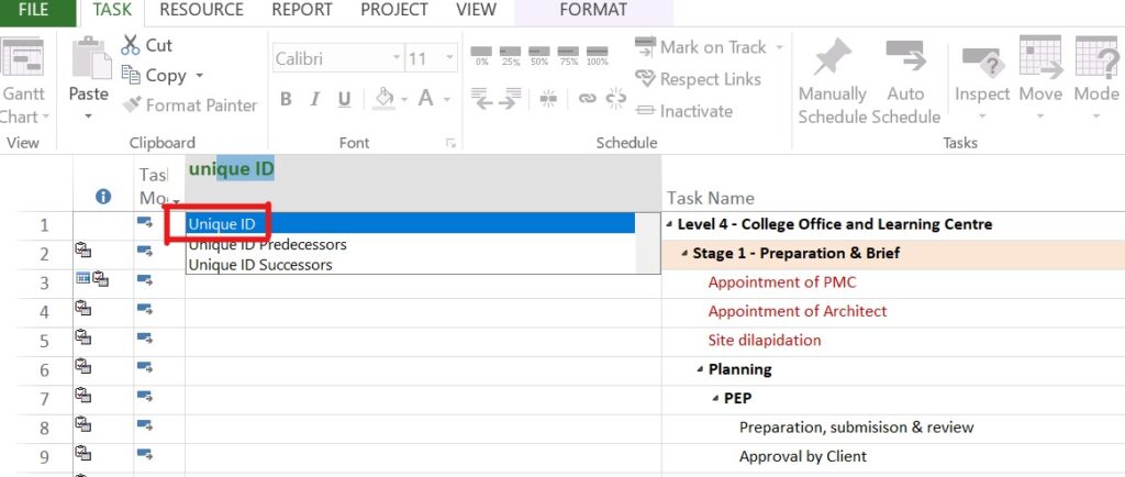 Convert Microsoft project to Primavera P6